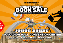 Big Bad Wolf Returns to Johor Bahru-Bigger Than ever at Paradigm Mall Convention Centre