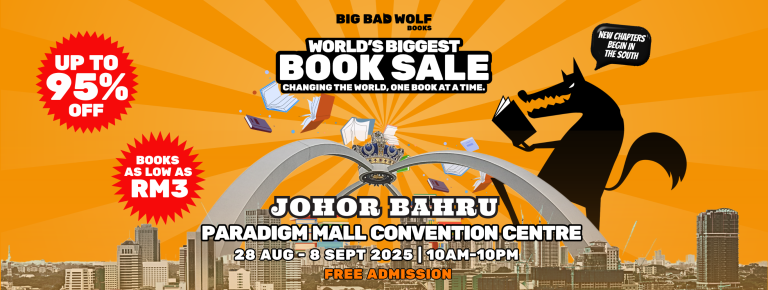 Big Bad Wolf Returns to Johor Bahru-Bigger Than ever at Paradigm Mall Convention Centre
