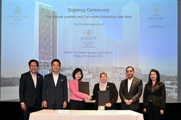 Ascott Signs Landmark Hotel Management Agreement at Coronation Square IIBD Within the JSSEZ