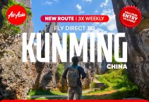 AirAsia Strengthens Southern Hub With New Johor Bahru-Kunming Route