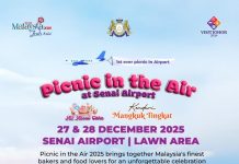 Picnic in The Air 2025 Ready to ‘Take Off’ at Senai International Airport This Month Promotional poster for Picnic in The Air 2025