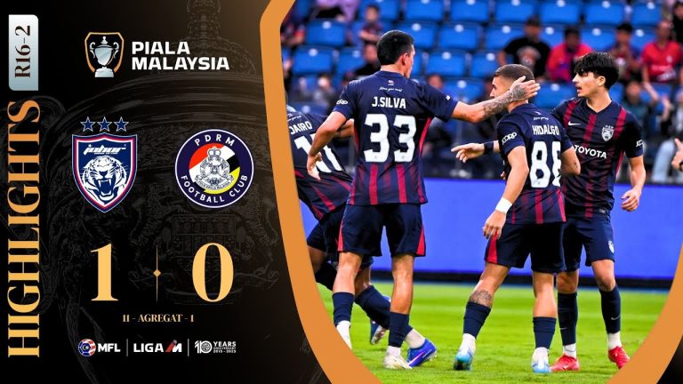 JDT Through to Malaysia Cup Quarter Final