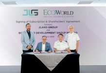 JLand Group with EcoWorld Developing Projects in Johor and Australia