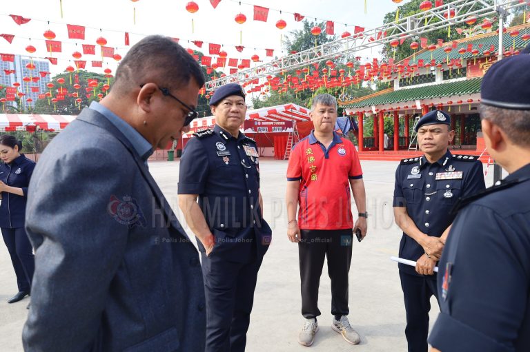 Johor Police All Set to Ensure Public Safety, Smooth Traffic for Chingay Parade 2026