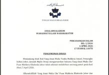 The Agong and Queen Graced with their Seventh Grandchild