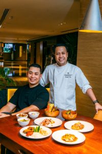 [From left] Executive Chef Wisnu Adityama from Renaissance Bali Uluwatu Resort & Spa, Executive Chef Syafiffi from Renaissance Johor Bahru Hotel