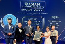 Ponderosa Golf & Country Resort JB Wins Asian Tourism & Hospitality Award 2025