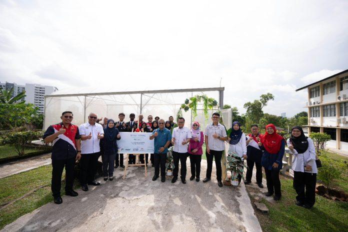 QAL_2093 Smart Farming Greenhouse at SMK Tasek Utara, Johor Bahru