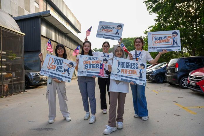Alpro employees take the first step