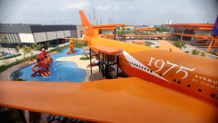 The 38-room 1975 Avenue & Hotel is surrounded by a 14.9-acre project incorporating two redesigned Boeing 747s located right above a stunning man-made beach with leasing opportunities