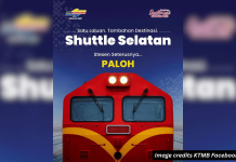 KTMB Extends Southern Shuttle Service to Paloh from 8th August 2026