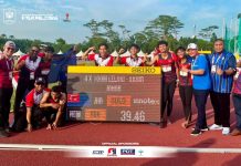 Johor Track and Field Team Strikes Gold After Gold, Breaking Two Records at SUKMA 2026