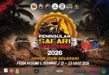 Peninsular Safari Challenge 2026 Johor to Rock Felda Redong 1, Segamat