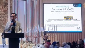 HC Chan, Group Managing Director of Sunway Malls announcing the CW7S bus service, commencing 15th August 2026