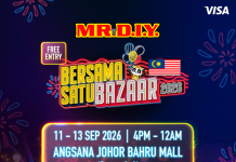 MR D.I.Y. Brings ‘Bersama Satu Bazaar 2026’ to Johor for the First Time