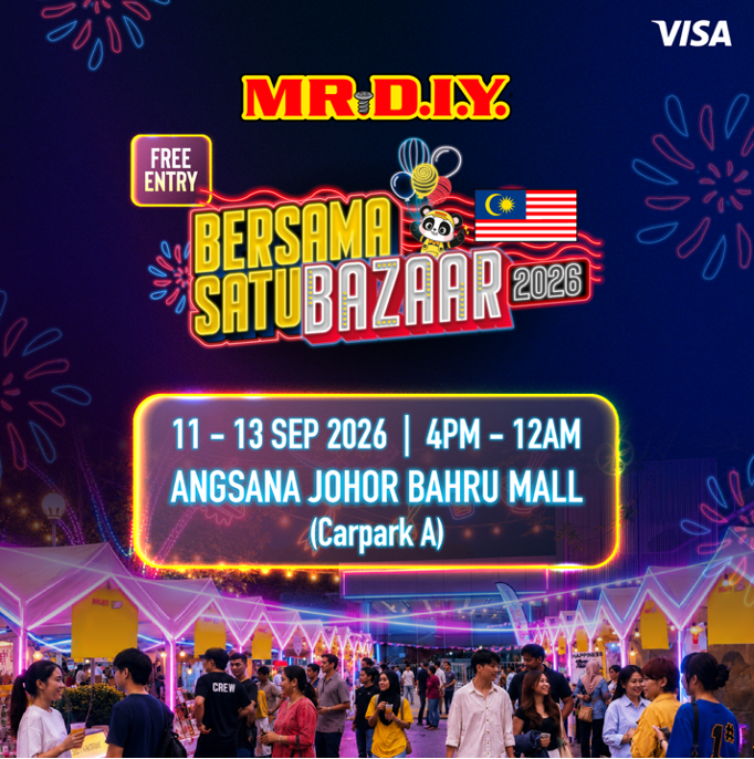 MR D.I.Y. Brings ‘Bersama Satu Bazaar 2026' to Johor for the First Time